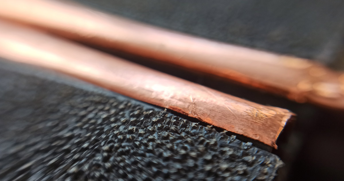 Poner cinta de cobre en pistas Scalextric