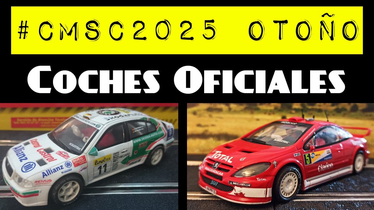 Skoda Octavia WRC y Peugeot 307 WRC Scalextric