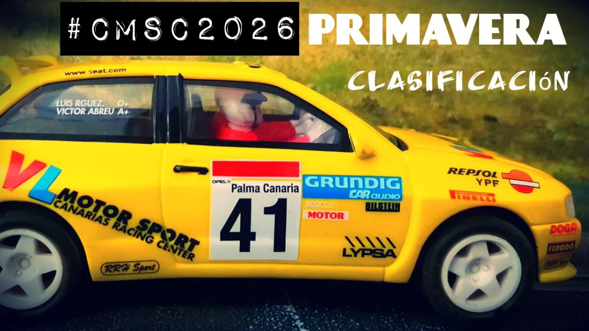 Clasificación CMSC Seat Ibiza Kit Car Scalextric